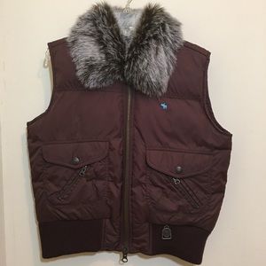 Abercrombie & Fitch Brown Vest Size Large